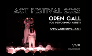 Convocatoria abierta ACT Festival 2022