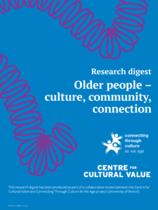 Older people – culture, community, connection