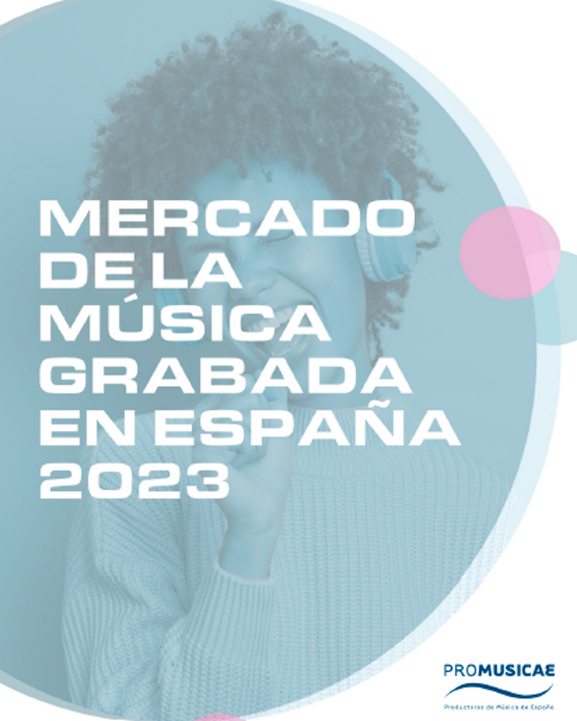 Informe de mercado de la música grabada en España 2023