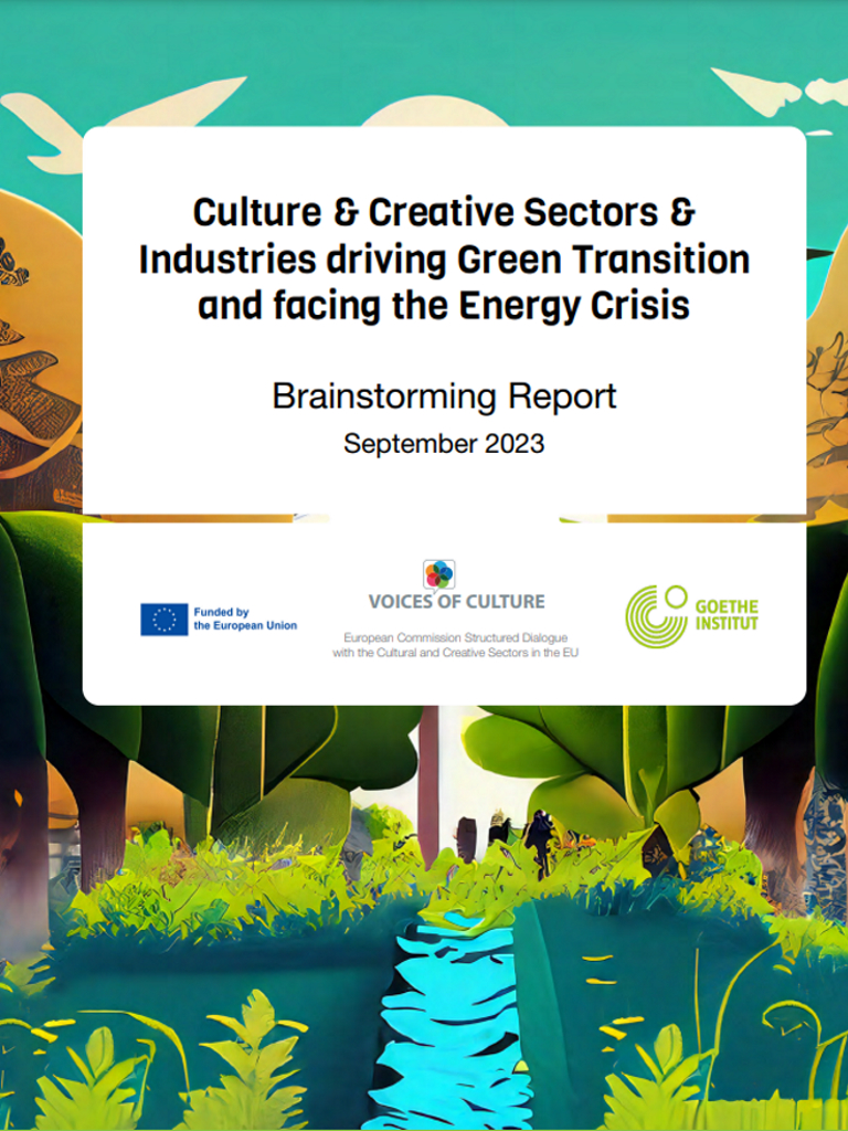 Los sectores culturales y creativos impulsan la transición ecológica y afrontan la crisis energética