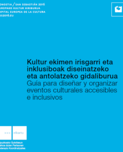 Diseñar y organizar eventos culturales accesibles e inclusivos