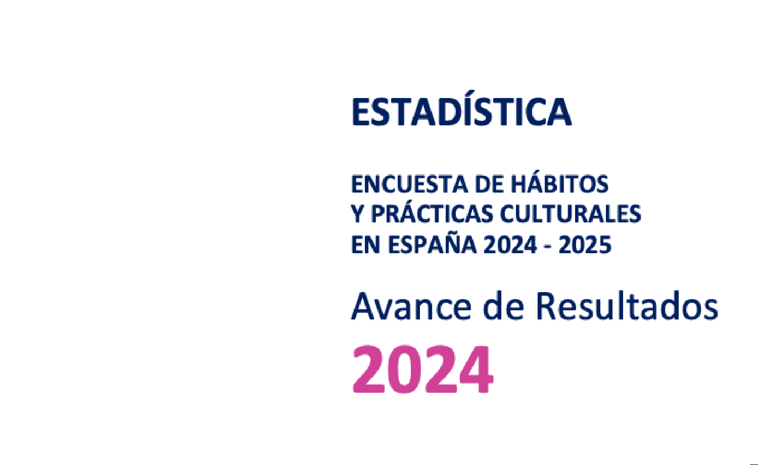 La participación cultural en España supera niveles prepandemia, según avance de la Encuesta 2024-2025