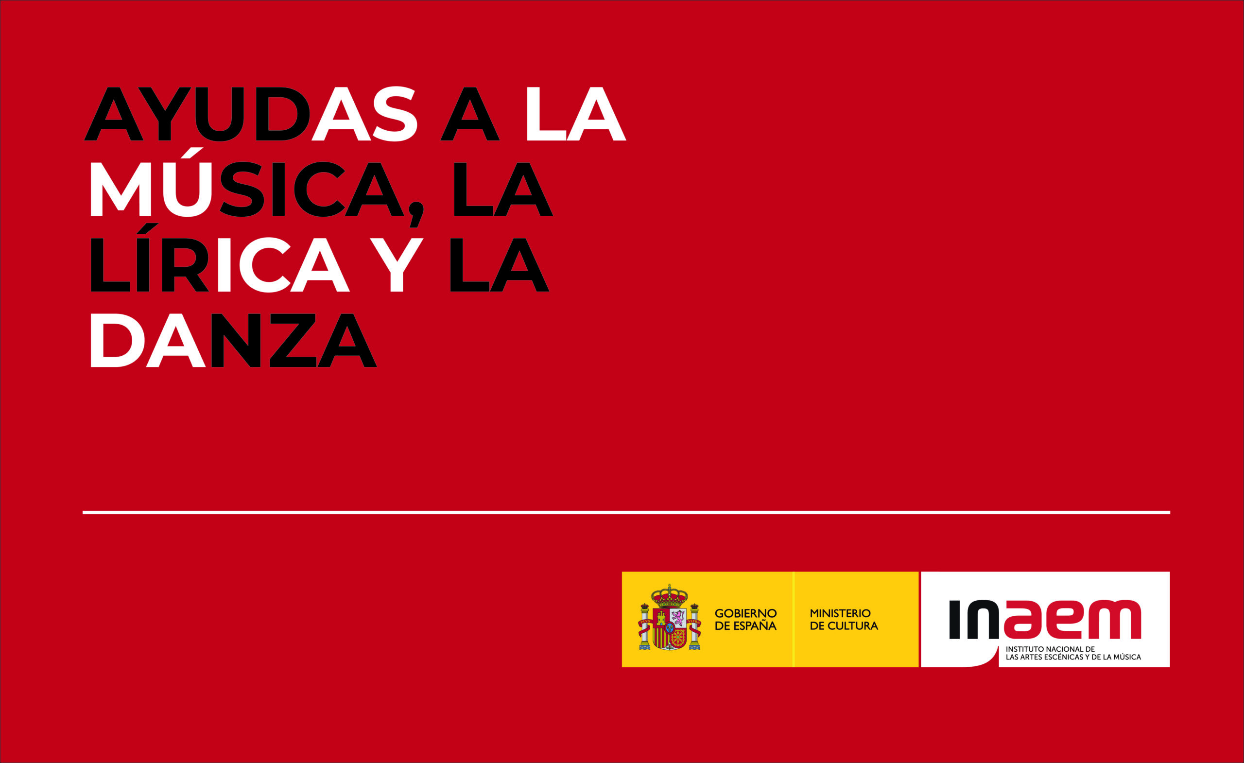 INAEM – Ayudas a la música, la lírica y la danza 2025